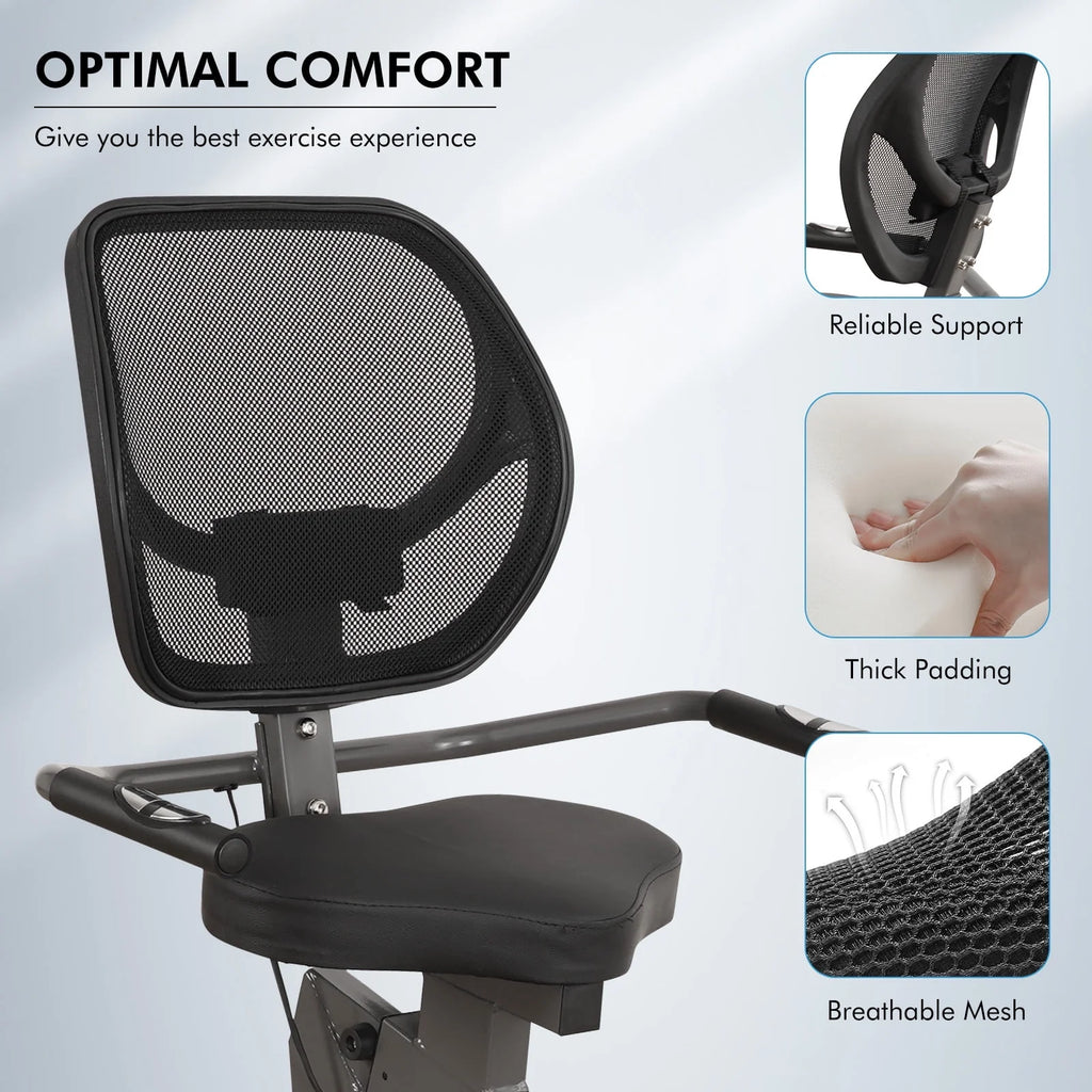 Recumbent Exercise Bike 8 Levels Quiet V588898