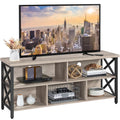 Gray TV Stand with Storage Q54866