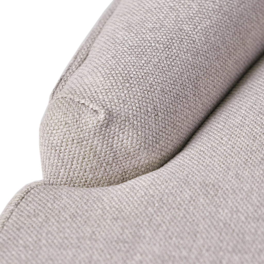 Light Grey Fabric Dining Chair Set of 2 N705383