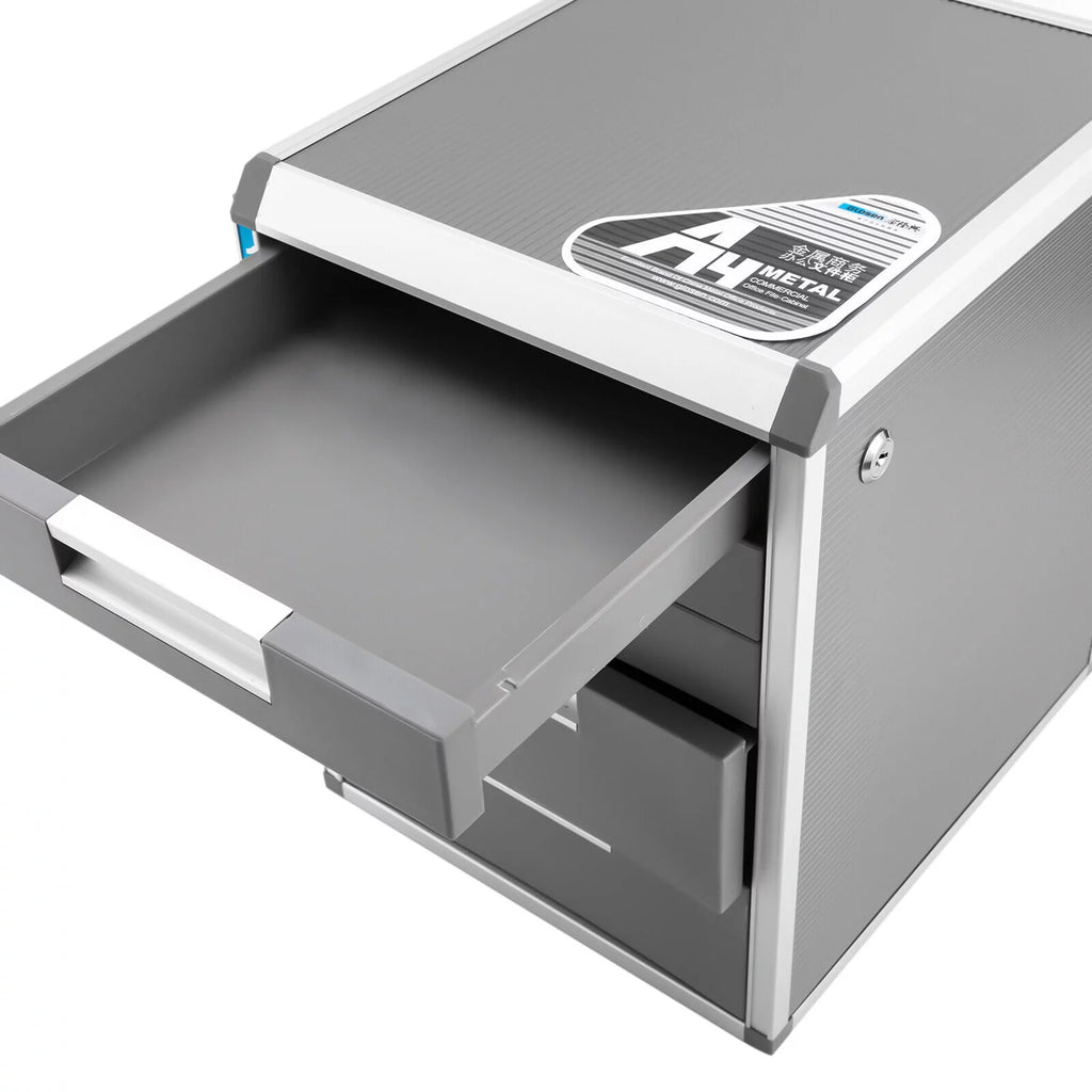5 Drawer Aluminum Desktop Drawer Organizer X7712