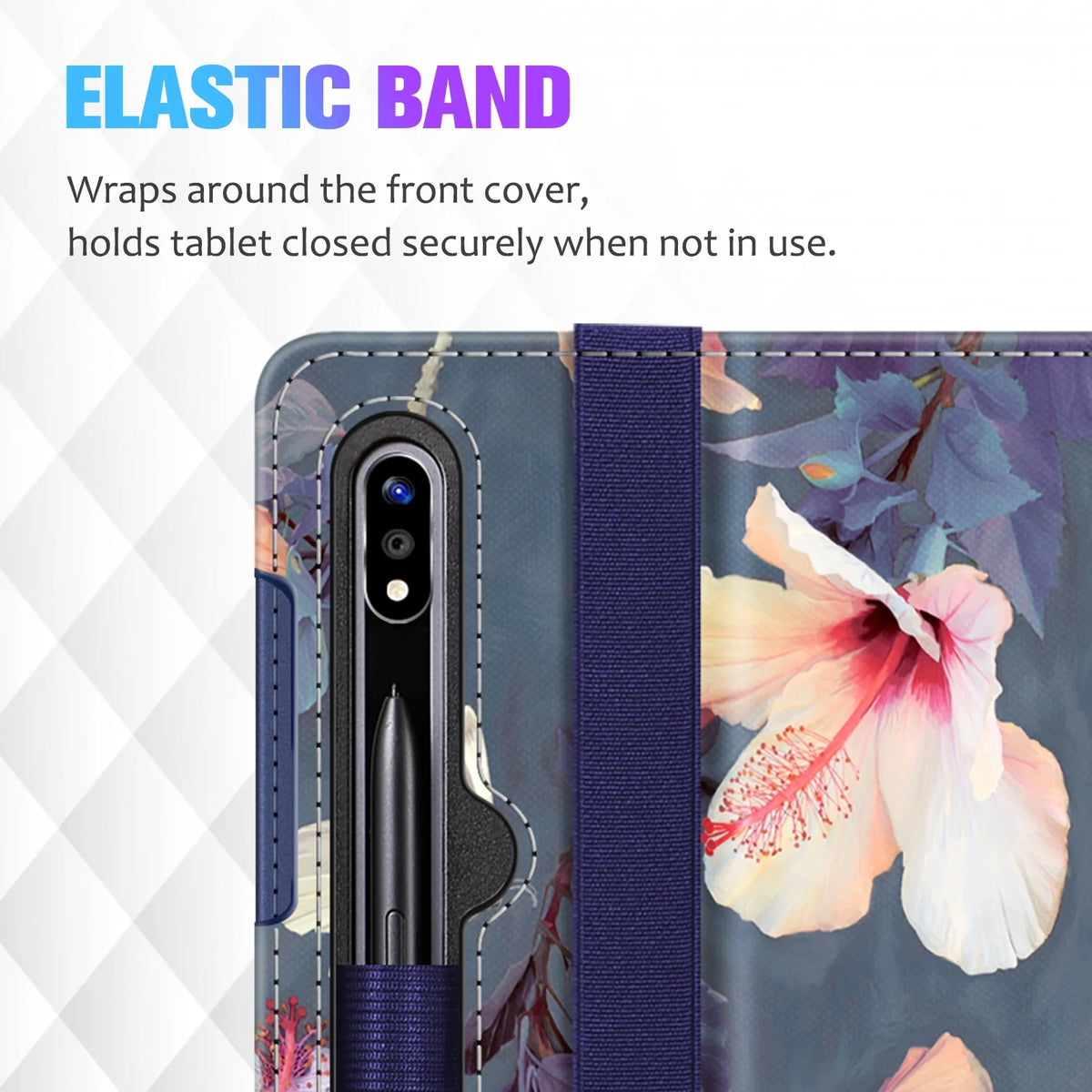 Blooming Hibiscus Protective Cover for Samsung Galaxy Tab S8 Plus E299