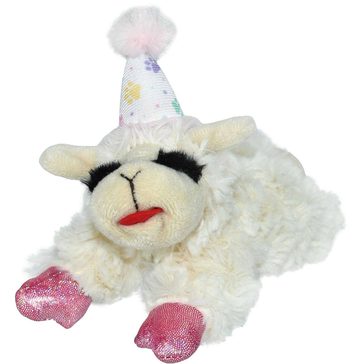 Birthday Lamb Chop Dog Toy Q1357