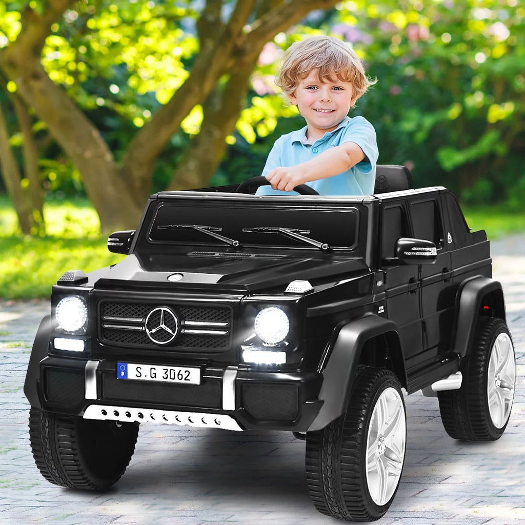 12V Kids Ride On Car with Trunk Pink I5835