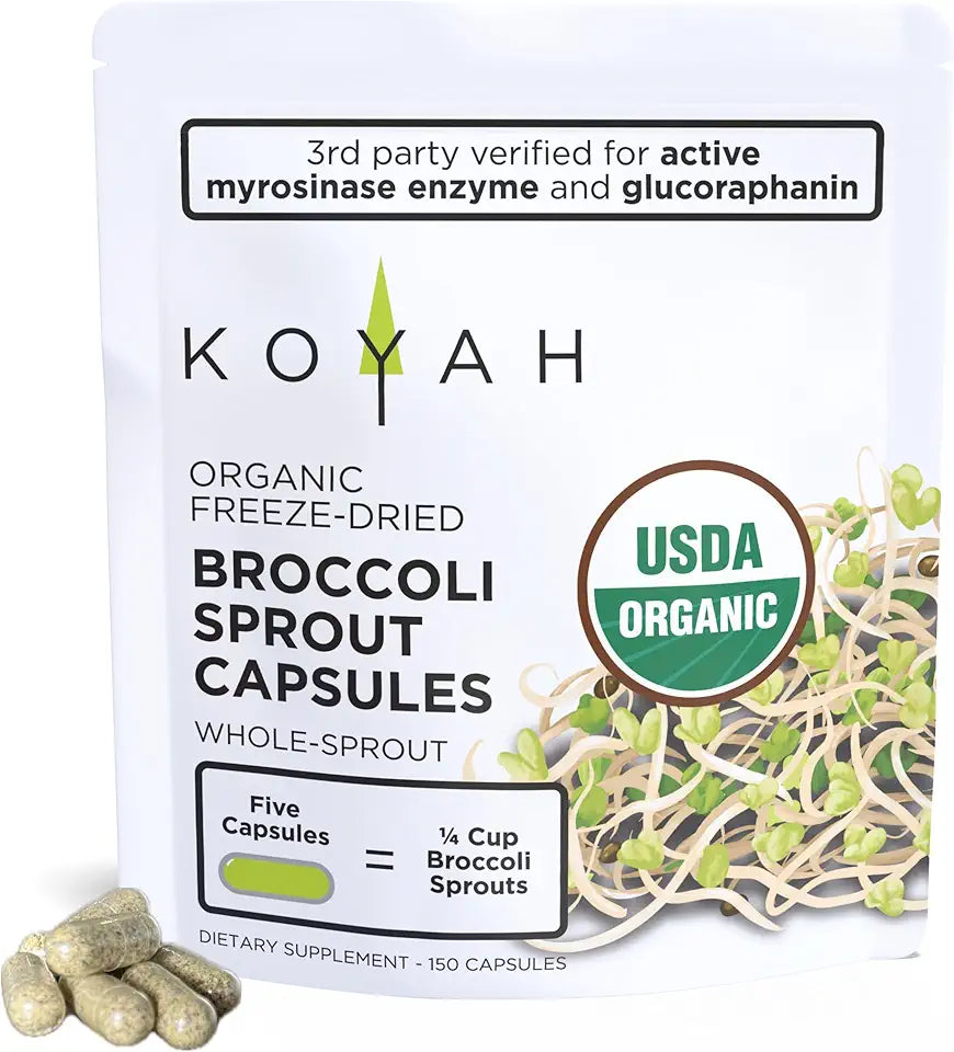 Organic Broccoli Sprout Capsules X1541
