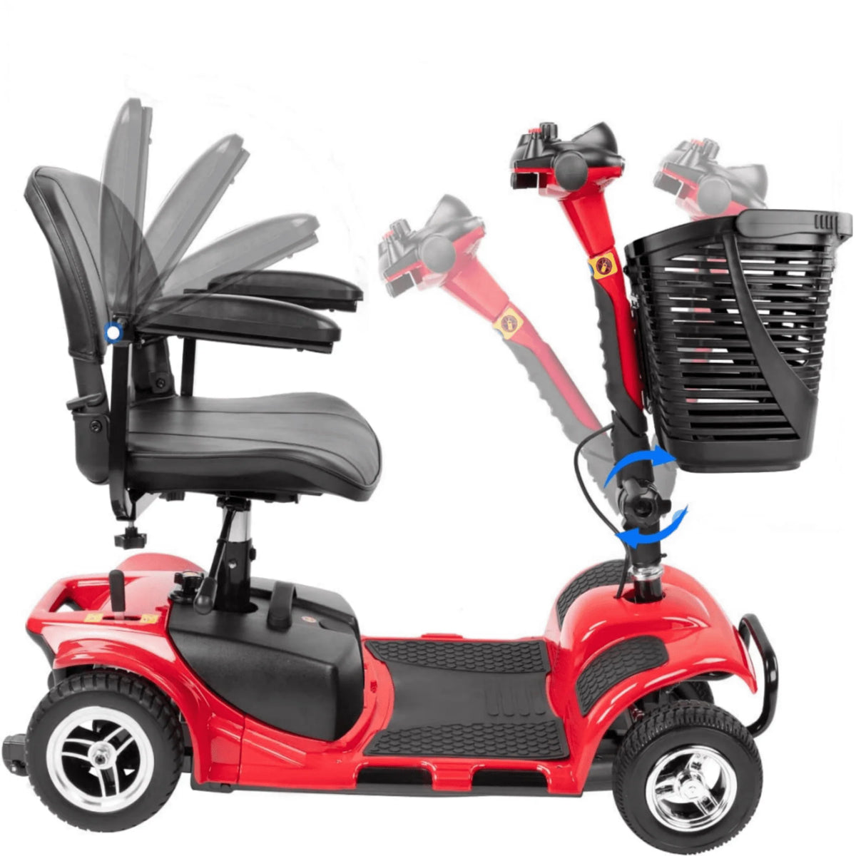 4 Wheel Folding Electric Mobility Scooter K2011