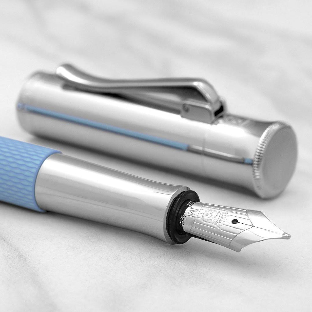 Fountain Pen Guilloche Gulf Blue - Fine X3485