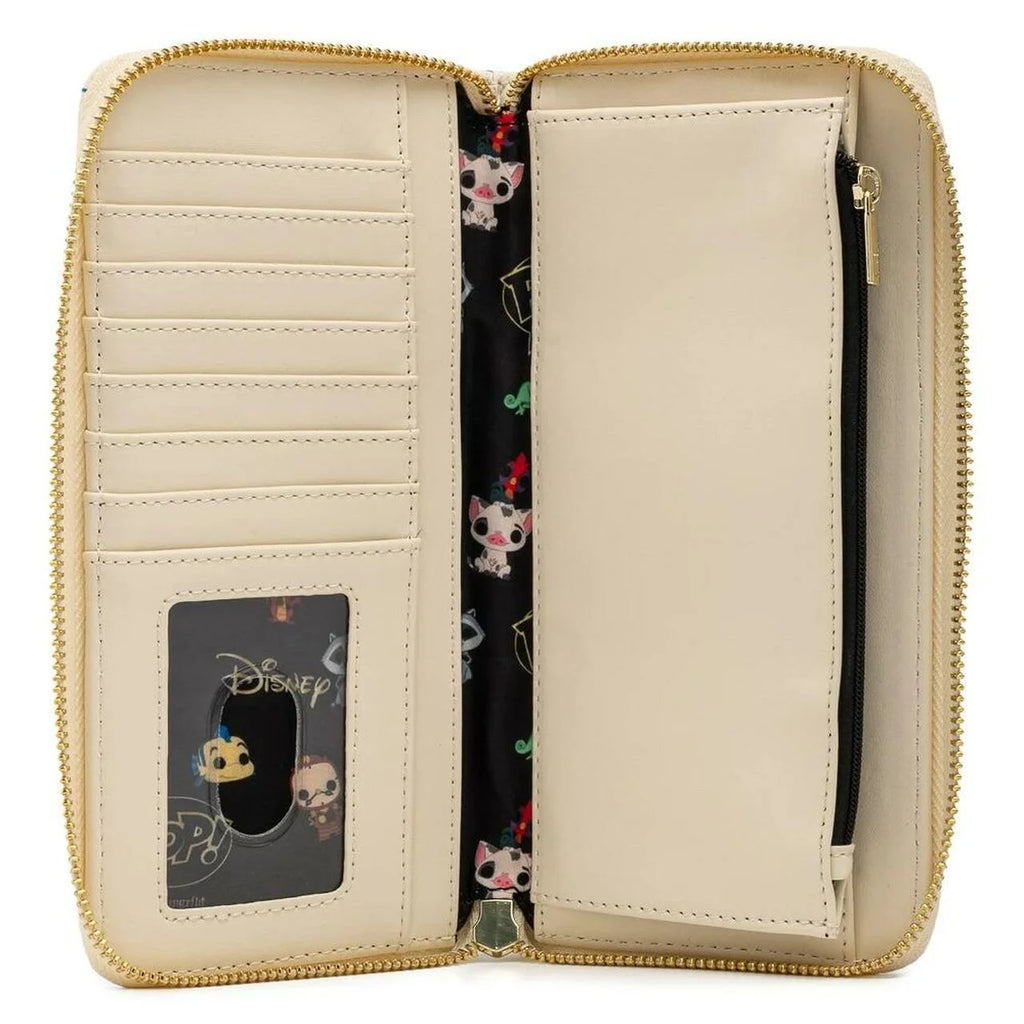 Disney Princess Circles Ziparound Wallet V592