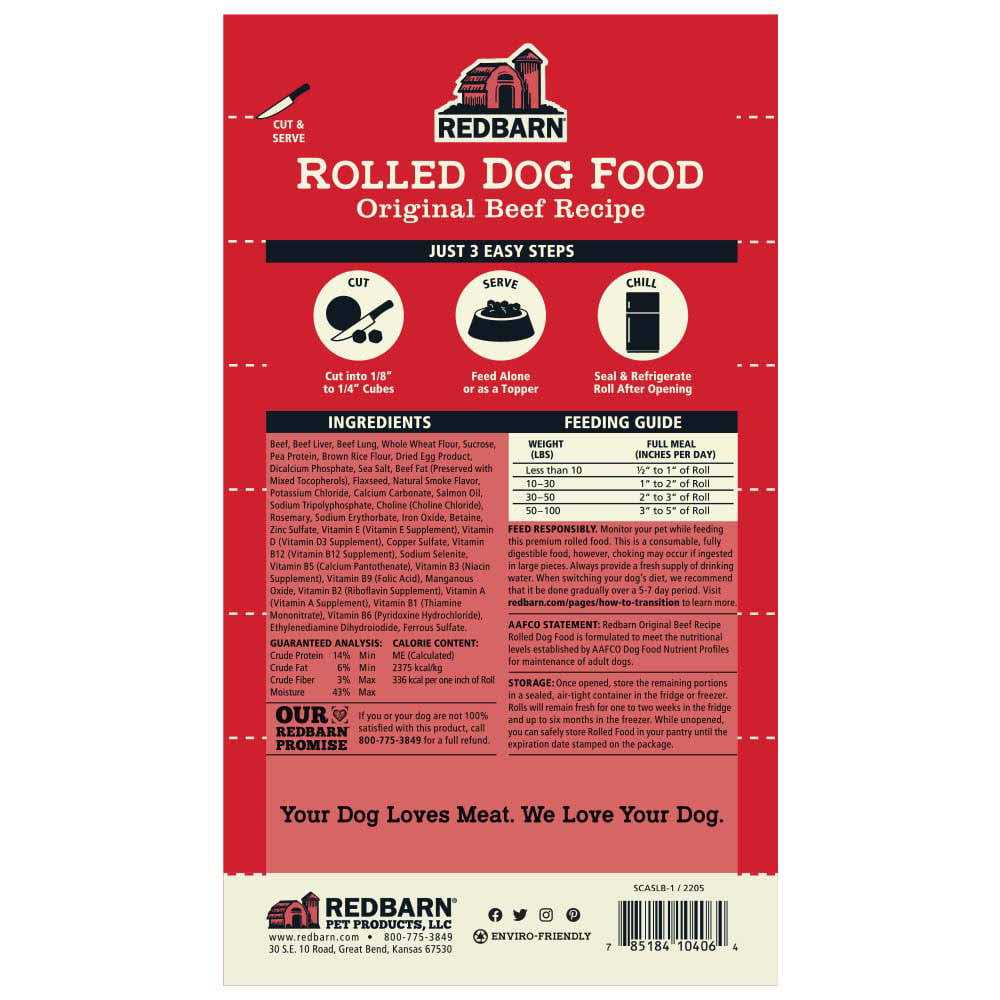 Dog Food Roll Beef E77798