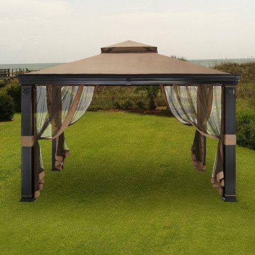 Two-Tiered Gazebo Replacement Canopy K355641