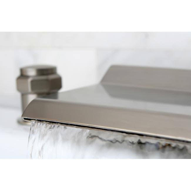 Polished Brass Waterfall Roman Tub Filler J3206