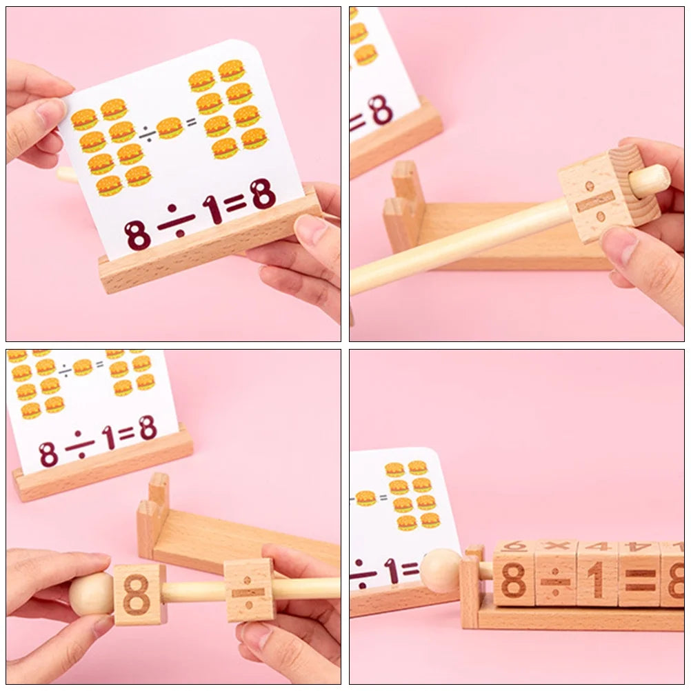 Wooden Learning String Toy Building Blocks L739