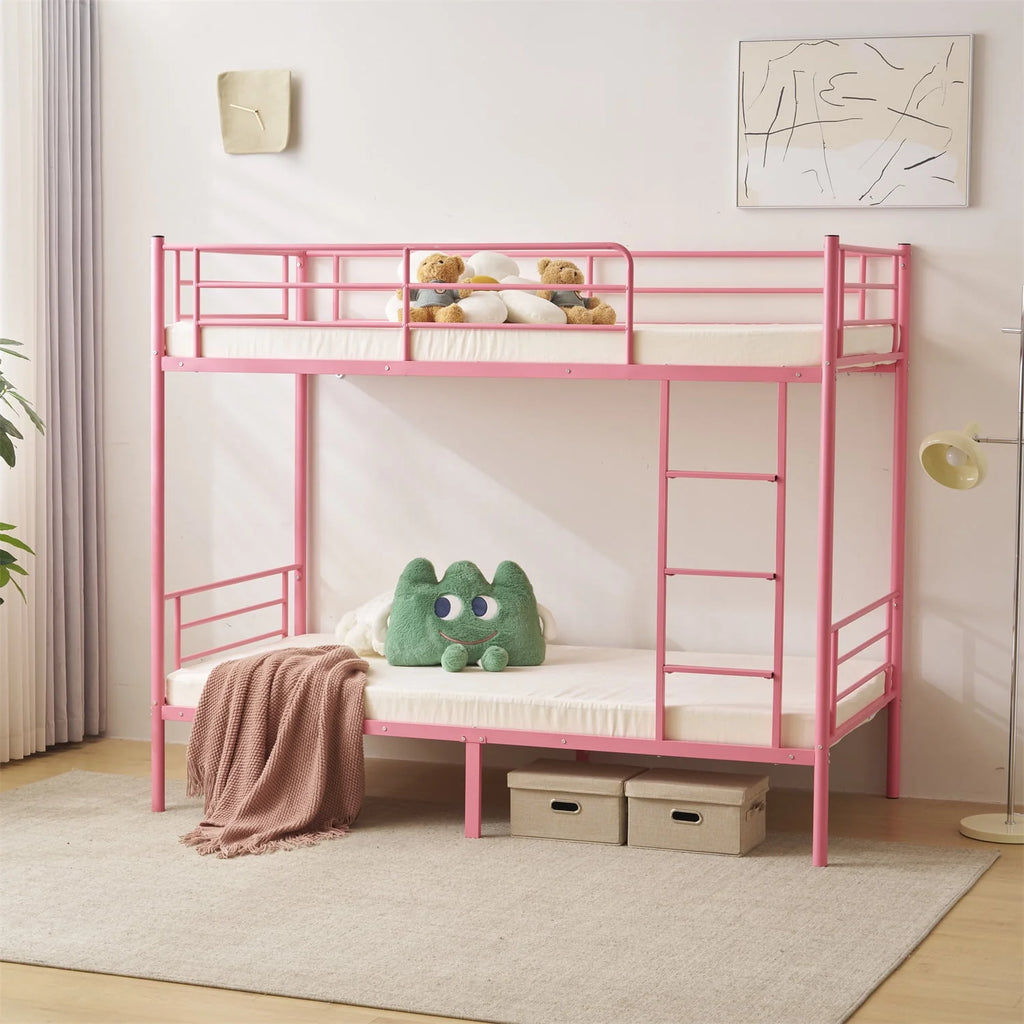Twin over Twin Steel Bunk Beds P454725