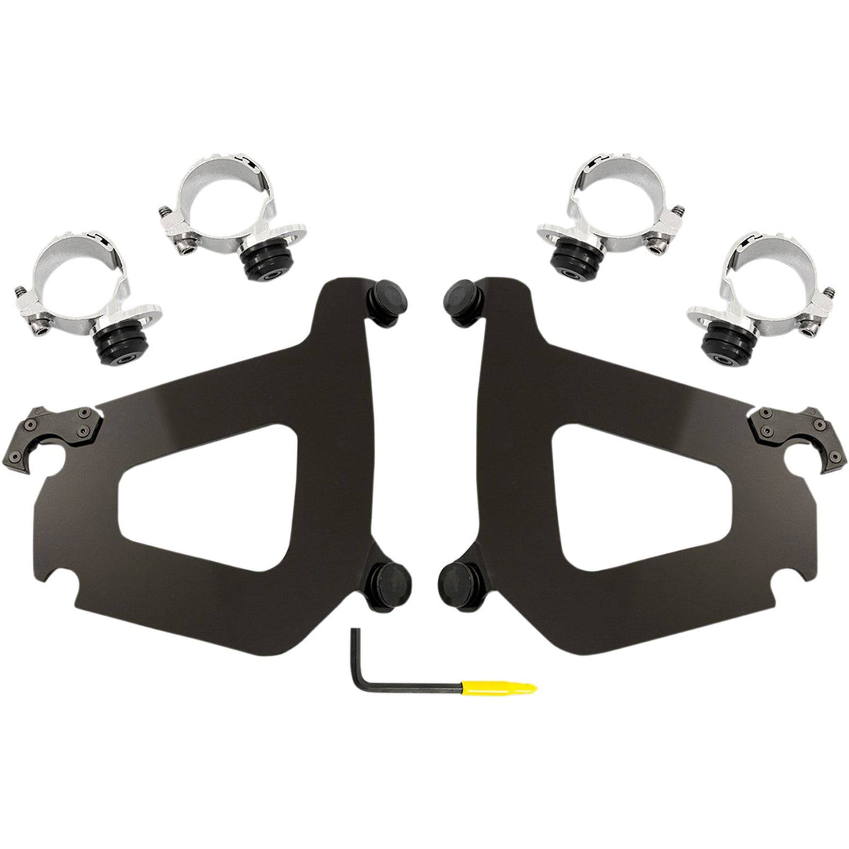 Black Trigger-Lock Mount Kit for Bullet Fairing U70811