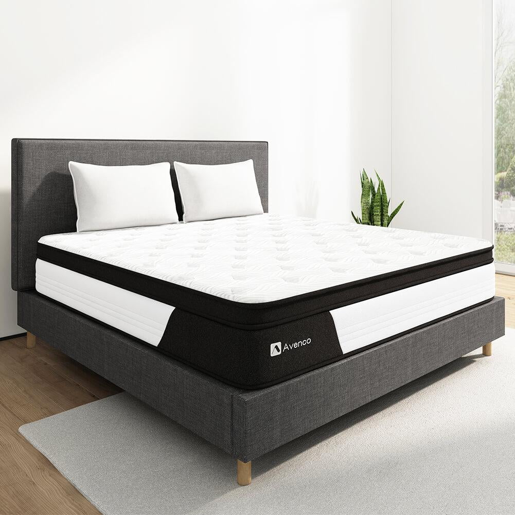 Queen Size 12-Inch Hybrid Memory Foam Innerspring Mattress L61987