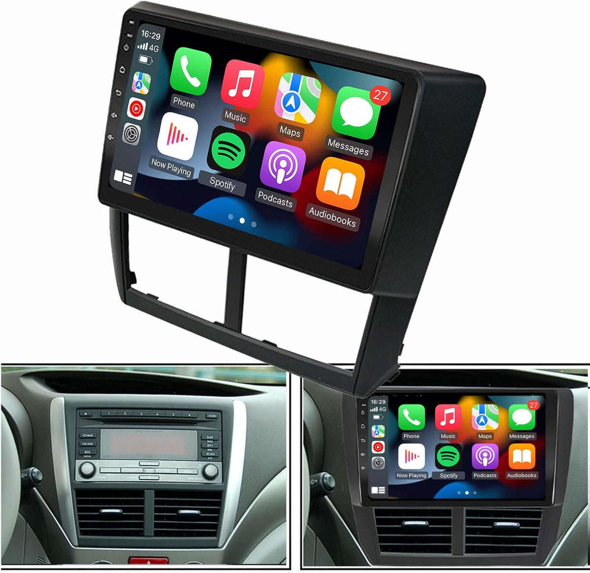 2G RAM 32G ROM Car Radio for Subaru Forester Impreza C583716