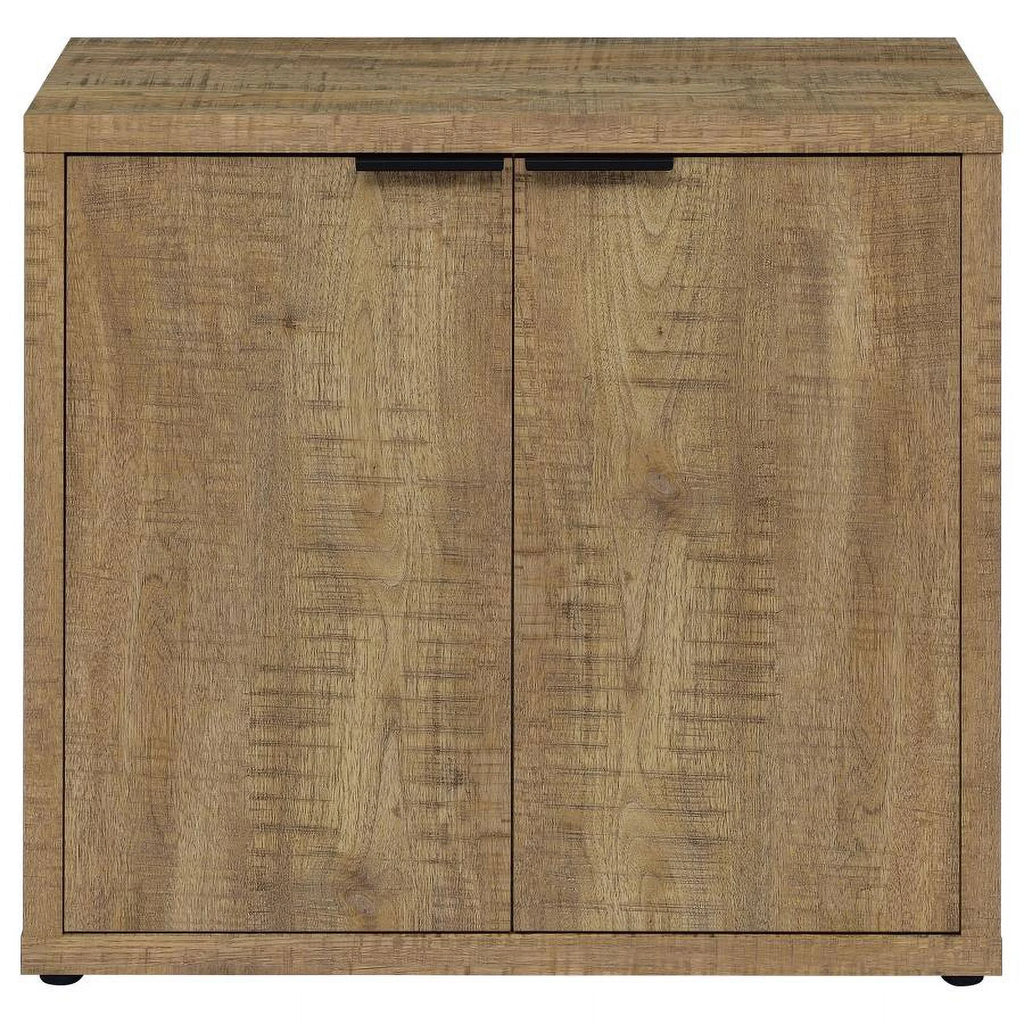 2-door Engineered Wood Accent Cabinet with Adjustable Shelves E98150
