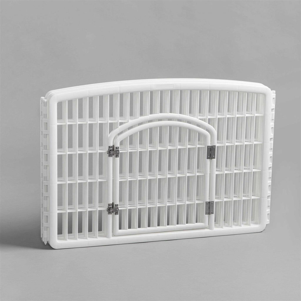 4-Panel Pet Playpen with Door J3066