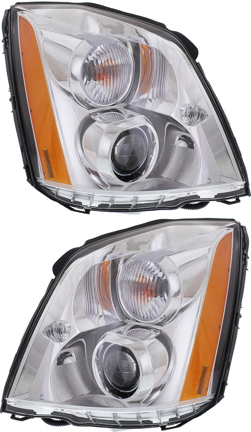 Headlight Assembly with HID Kit, Set of 2, Clear Lens P644152