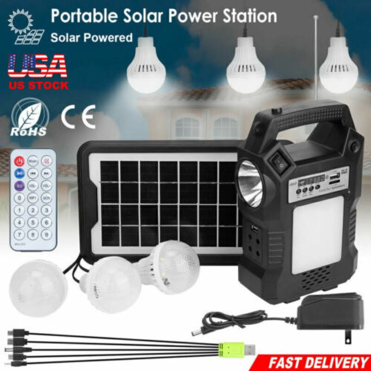 Portable Solar Power Station O794968