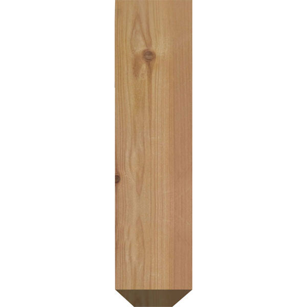 Traditional Craftsman Ironcrest Smooth Bracket, Western Red Cedar C3994