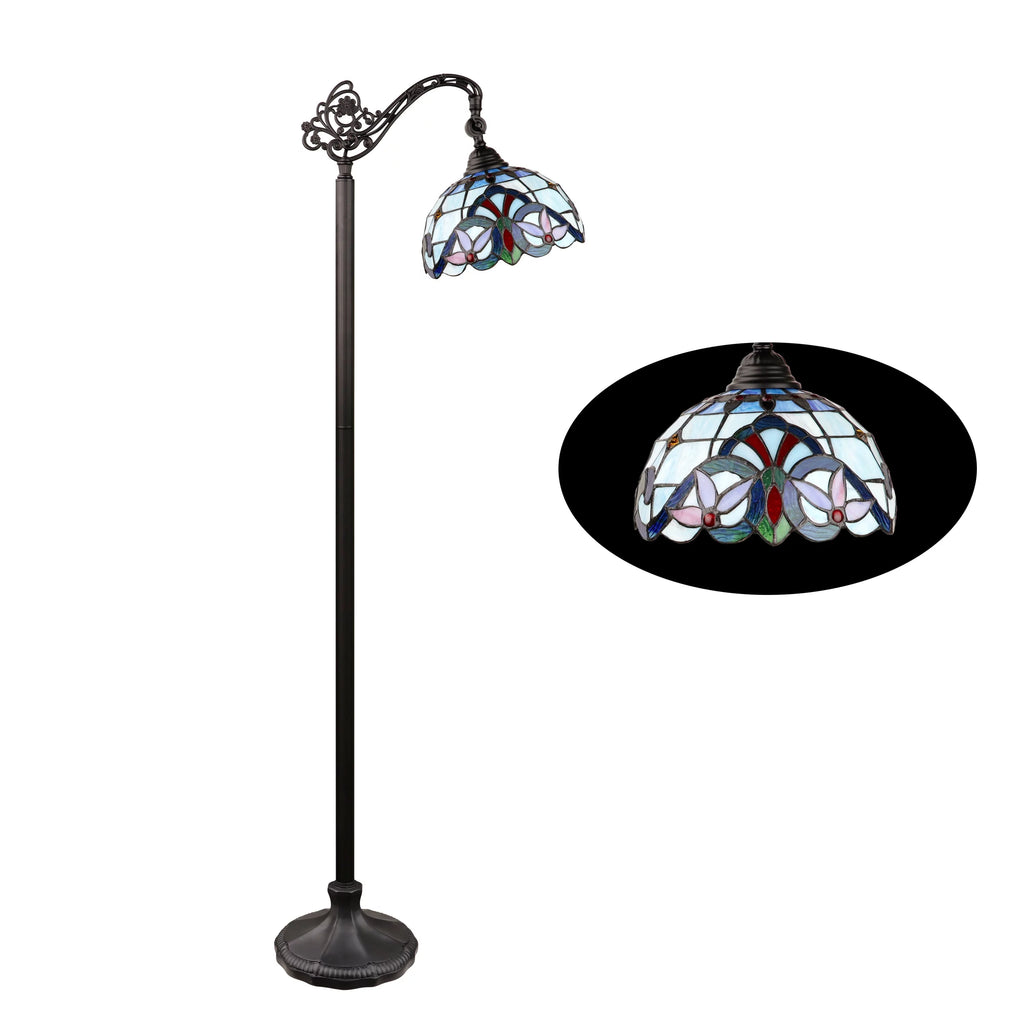 Dark Bronze 1-Light Floor Lamp B5148