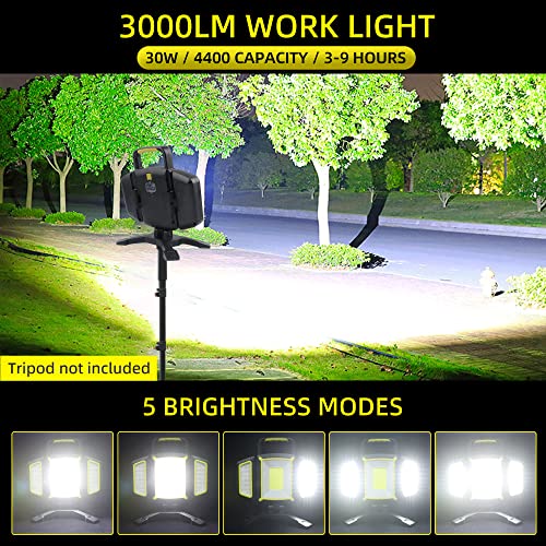Portable LED Magnetic Work Light with 5 Light Modes A332702