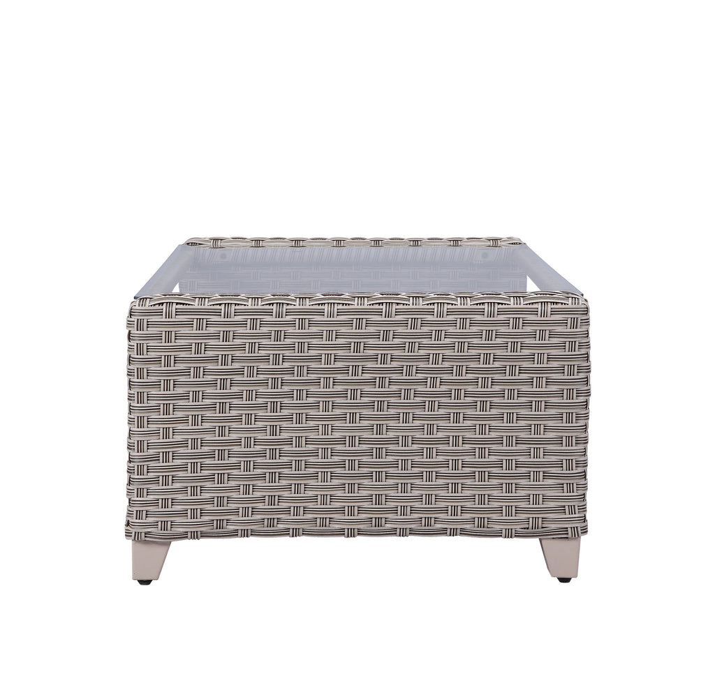 Gray Fabric Patio Sofa Set J372
