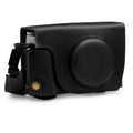 Black Top Grain Leather Camera Case D107822