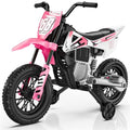12V Kids Motorcycle with Training Wheels M9602