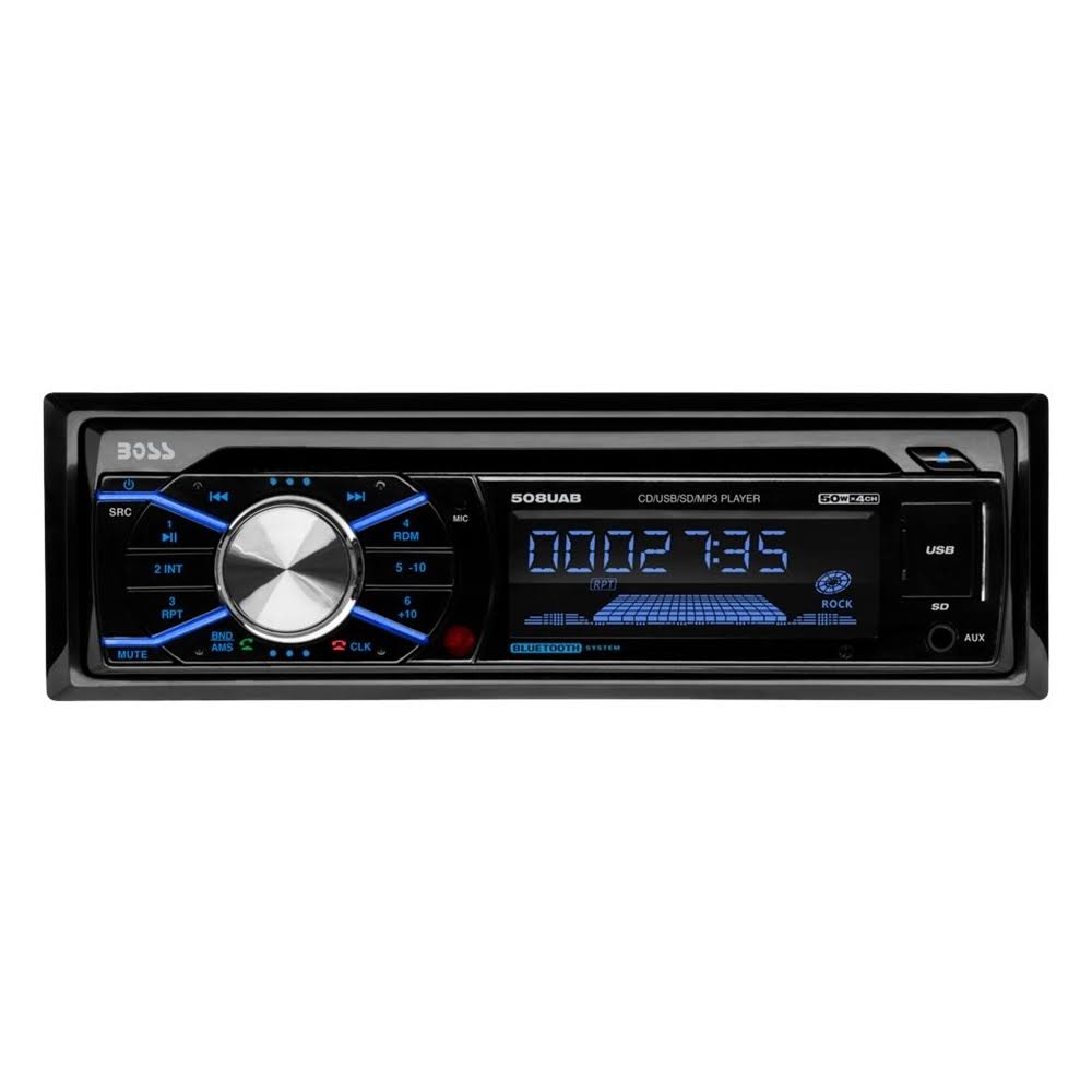 In-Dash CD/DM Receiver with Built-in Bluetooth Black S679594