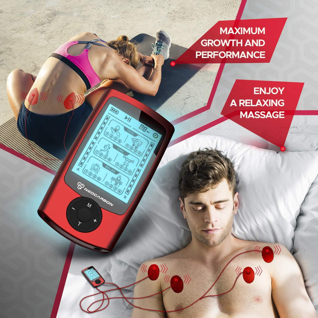 16 Electrode Pads TENS EMS Muscle Stimulator N315985