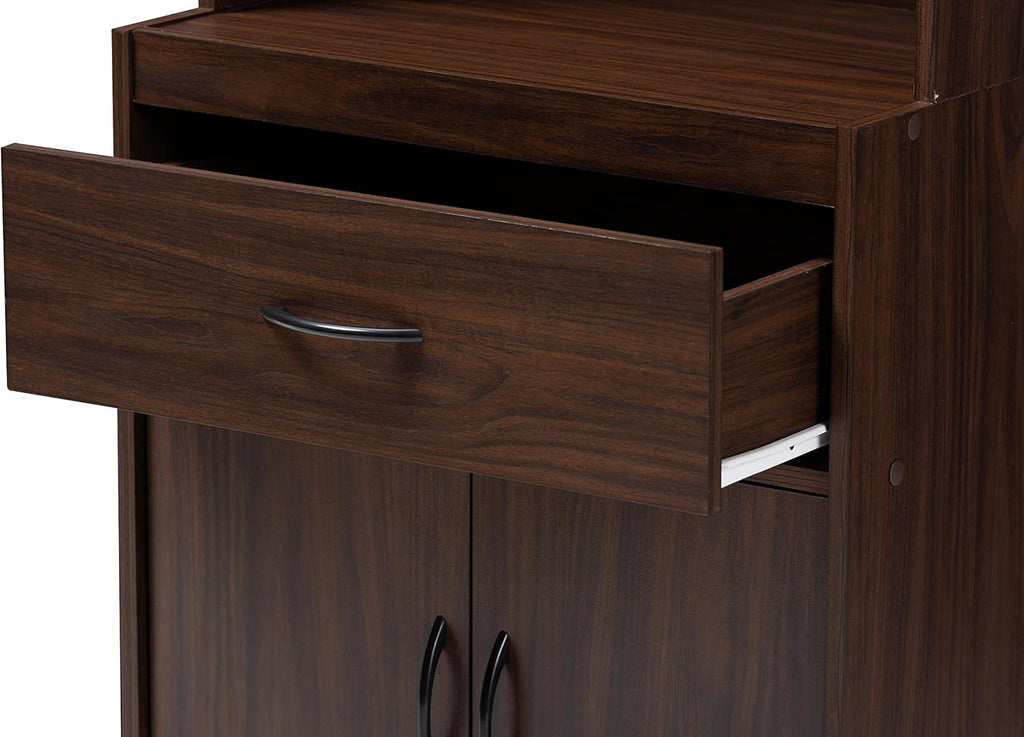 Walnut Brown Kitchen Cabinet K1756