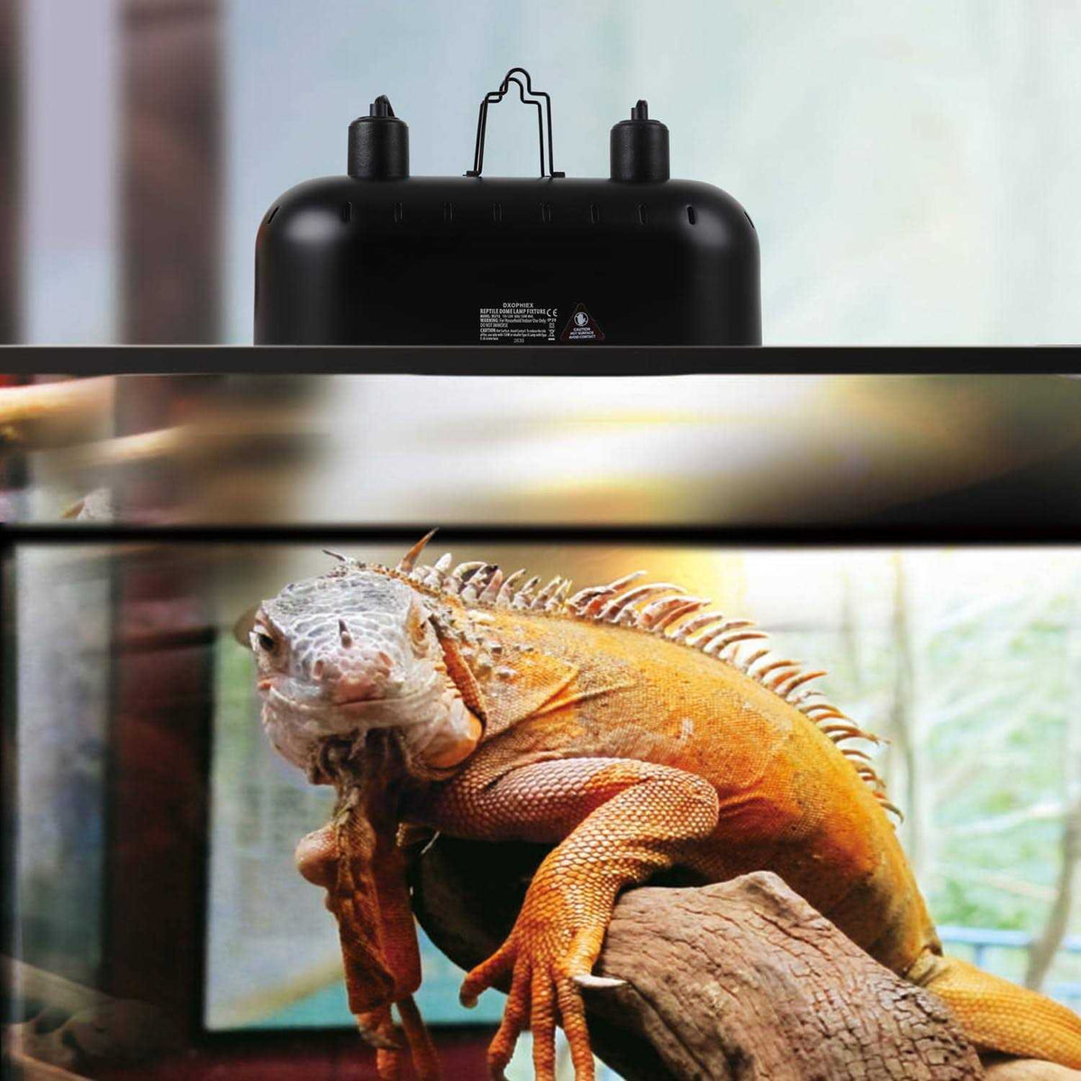 15inch Dual Reptile Light Fixture Max 150W W541340