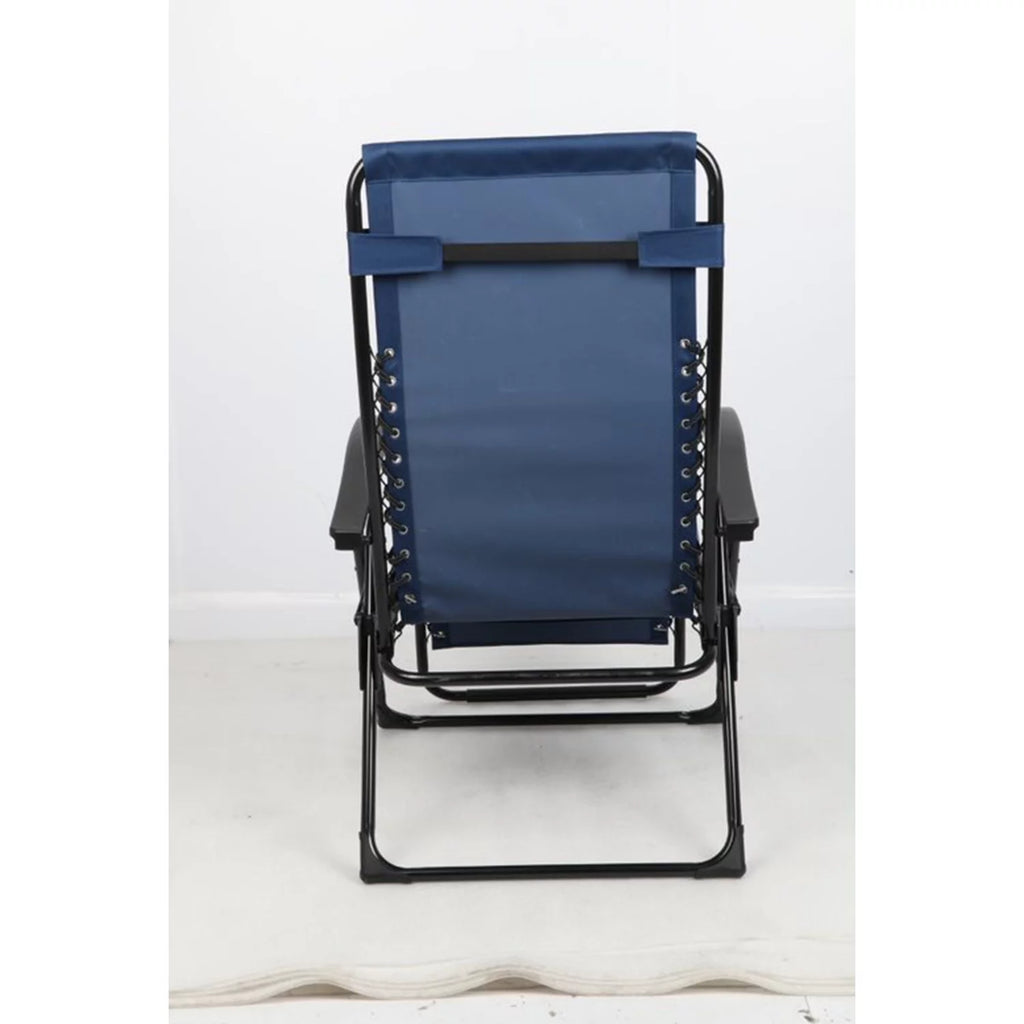 Blue Foldable Zero Gravity Lounge Chair J20901