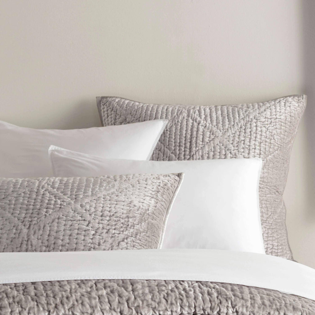 Euro Quilted Velvet Sham A7215
