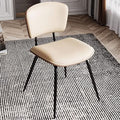 Beige Fabric Dining Chair Pack of 2 C9023