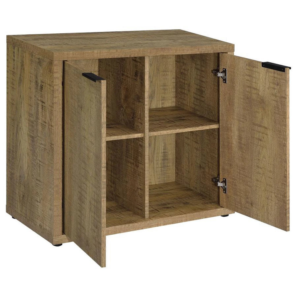 2-door Engineered Wood Accent Cabinet with Adjustable Shelves E98150