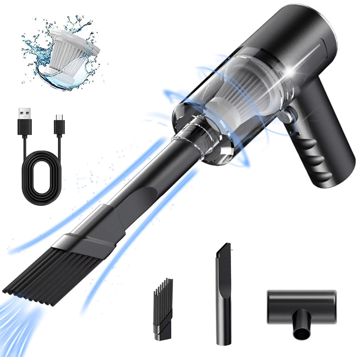 120W Handheld Car Vacuum Cleaner E4202
