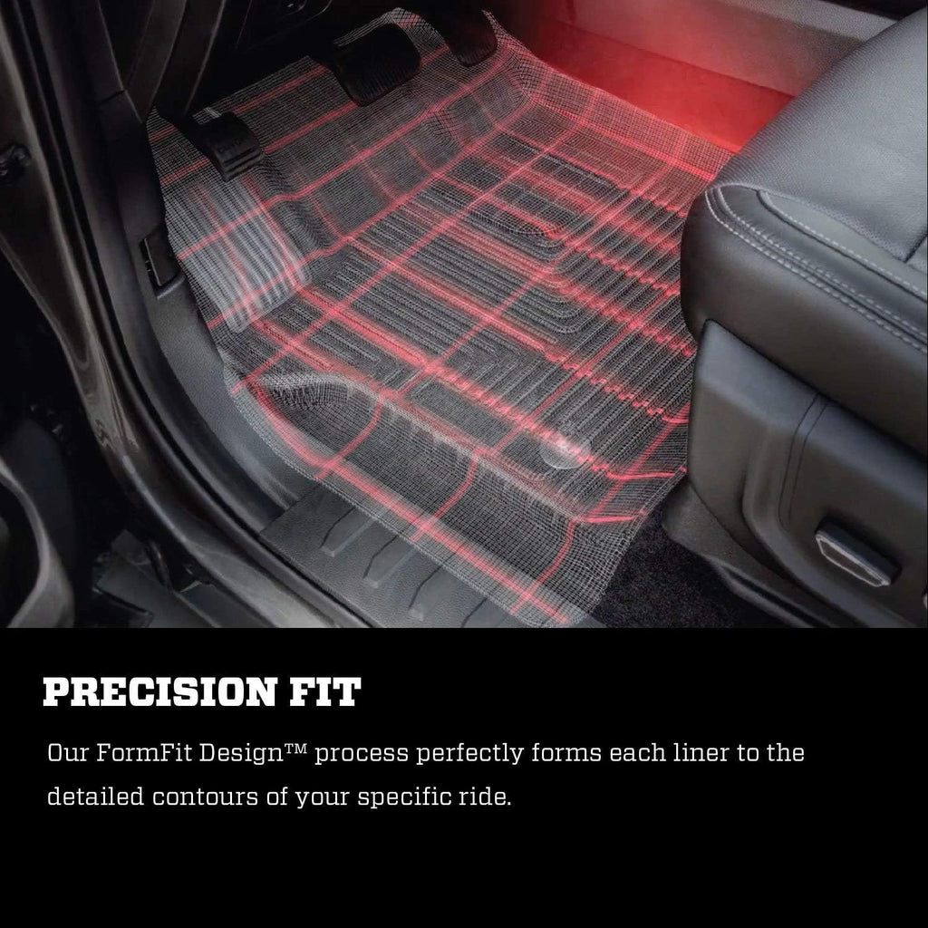 Black Front & 2nd Seat Floor Liners 3 Pcs R443