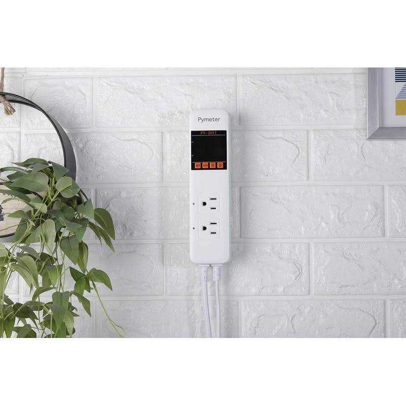 Digital Temperature Controller Dual Probe Thermostat Outlet G7110