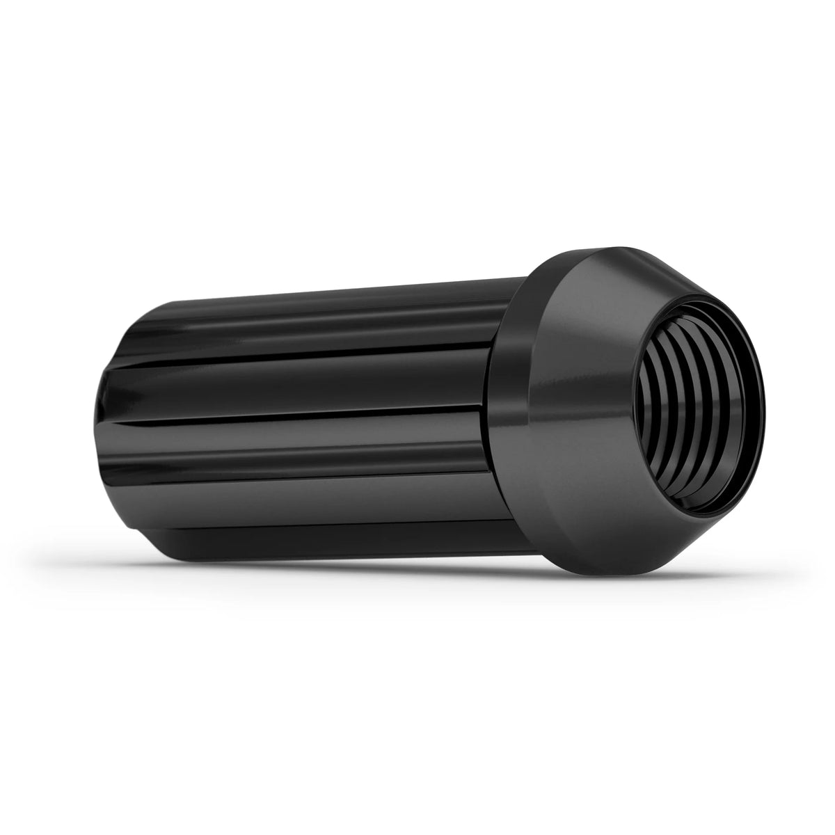 Black Chrome M14 x 1.50 Spline Lug Nut, 24 Pack T6106