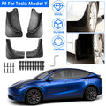 4PCS Drill-Free Splash Guards for Tesla Model Y 2020-2023 U351719