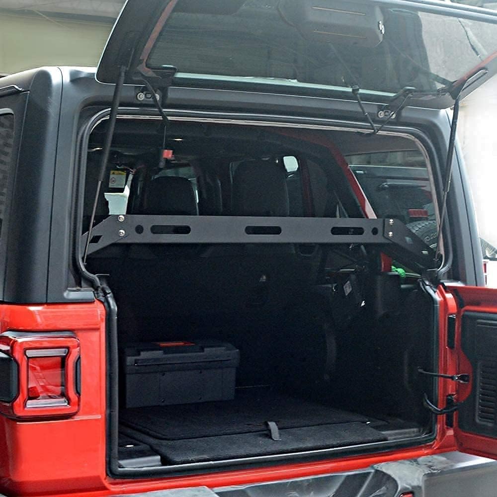 Aluminum Alloy Cargo Rack Basket Storage Carrier for 2018-2021 Wrangler JLU 4 Doors S9274