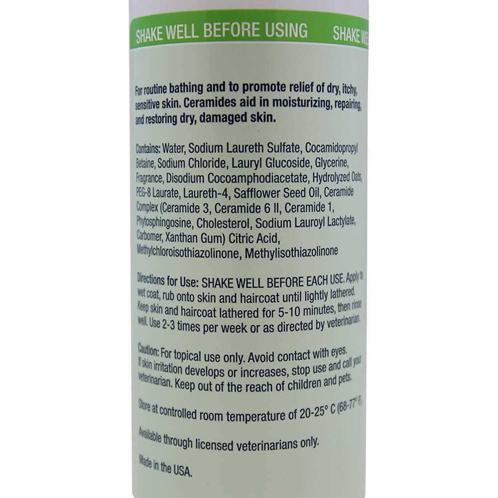 Oatmeal Shampoo for Cats and Dogs Y6182