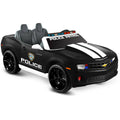 12V Two Seater Chevrolet Camaro Police Edition Ride On V650099