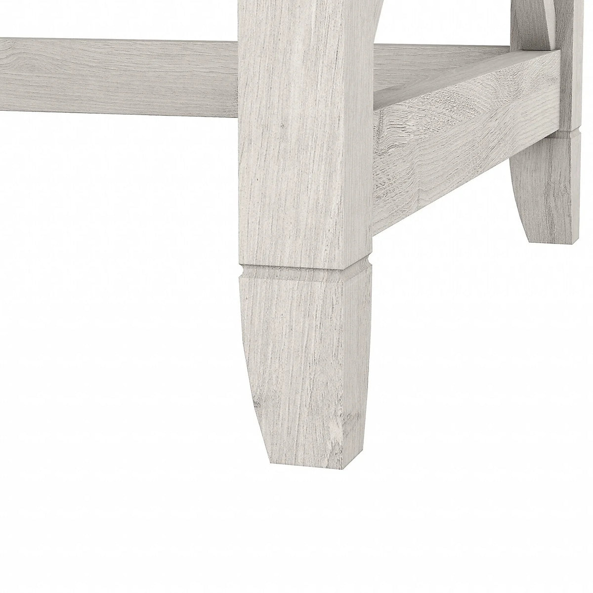 White Oak L-Shaped Desk and Chair Set A51672