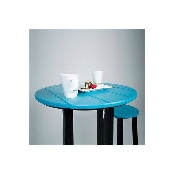 White Round Counter Table S3550