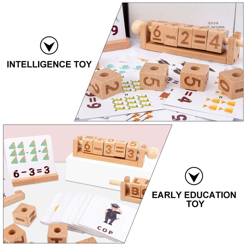Wooden Learning String Toy Building Blocks L739