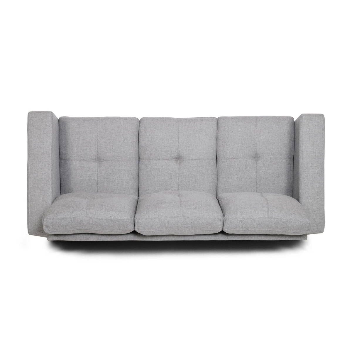 Gray Fabric Tufted 3 Seater Sofa F83920