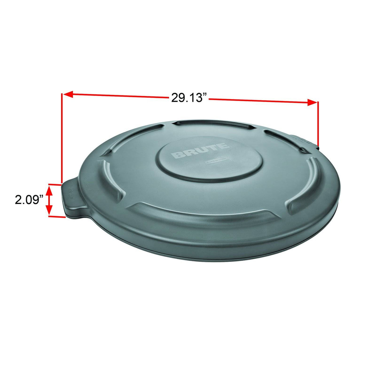 44 Gallon Black Trash Can G19246